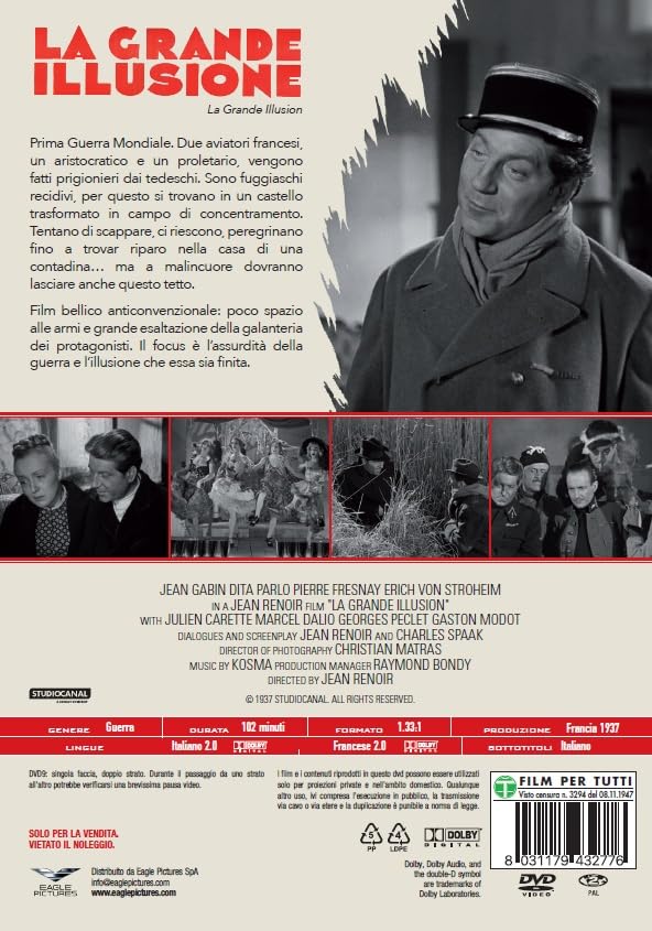 Dvd Grande Illusione (La