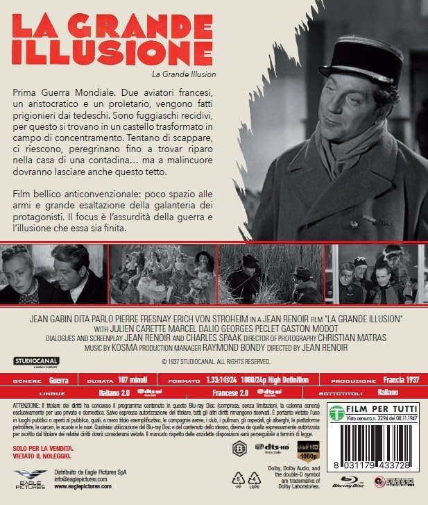 Blu-Ray Grande Illusione (La