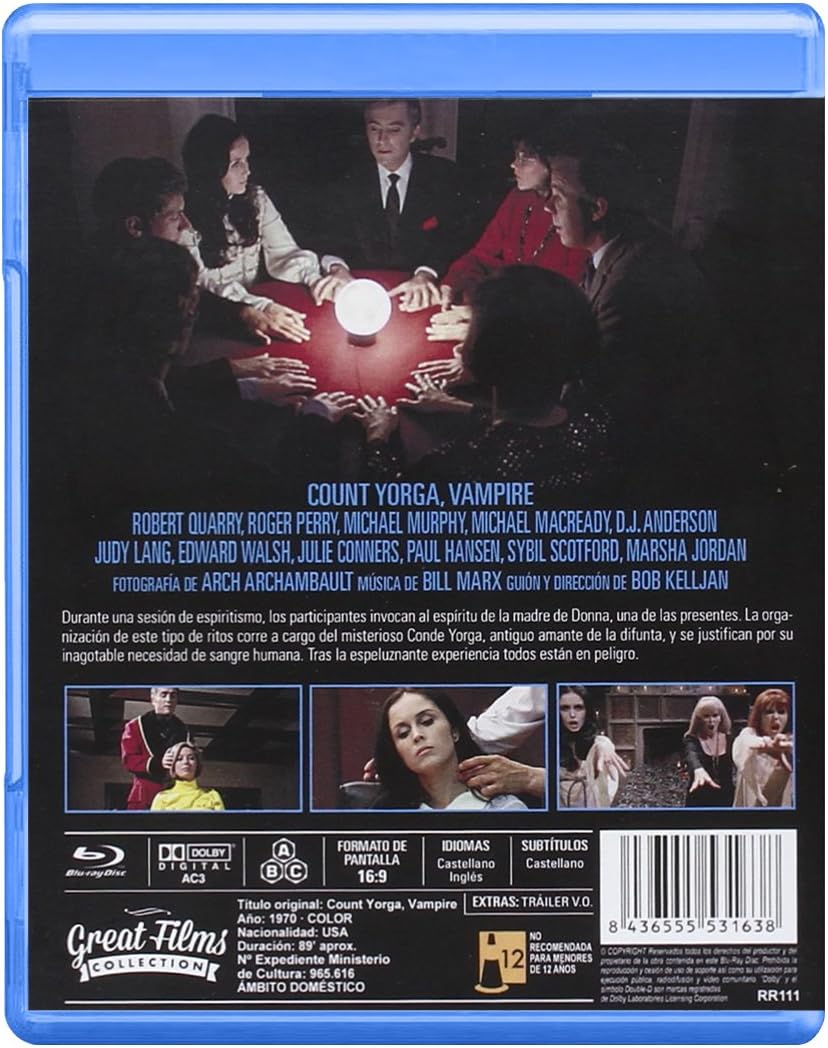 Conde Yorga, Vampiro (BD-r) (Count Yorga, Vampire