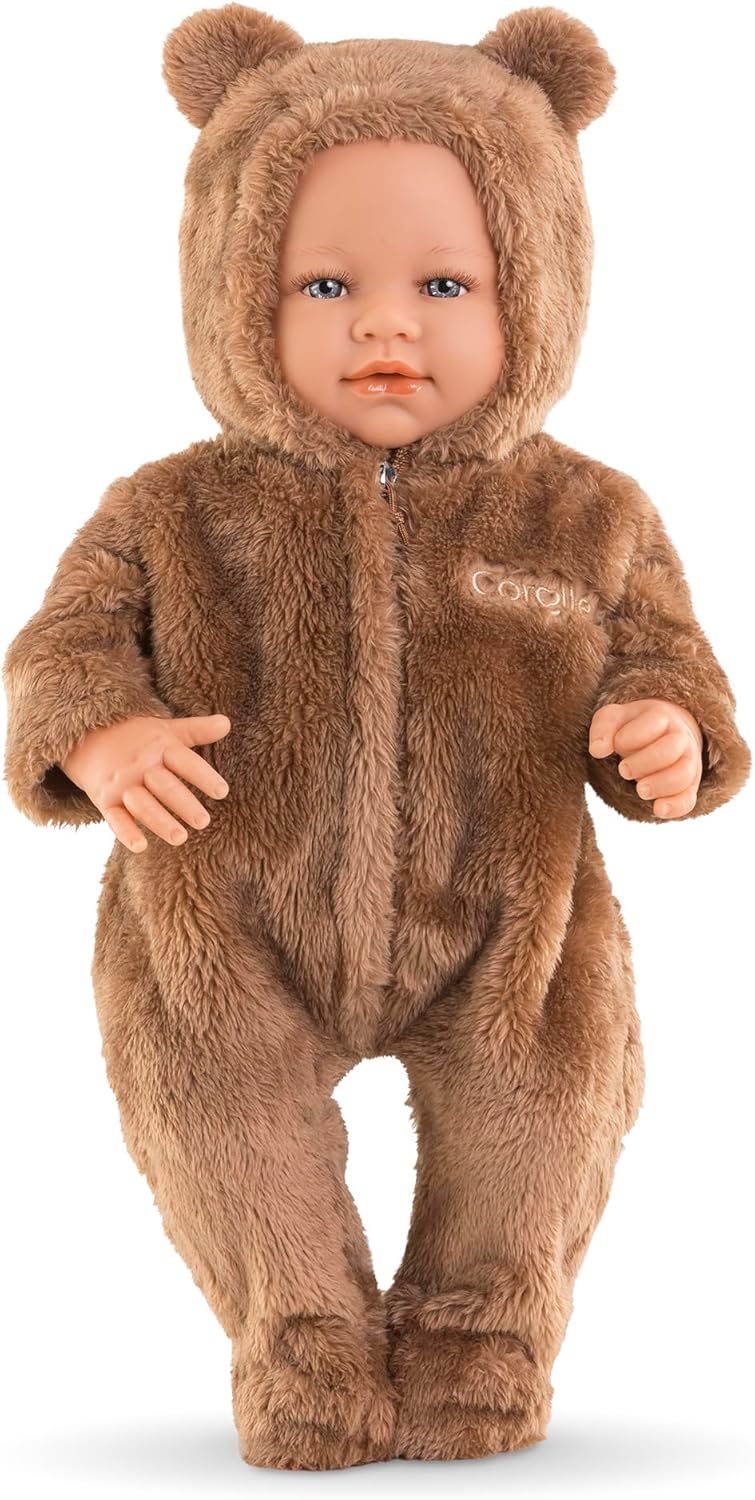 Corolle - Corolle Bunting Brown Bear Onesie - 42cm