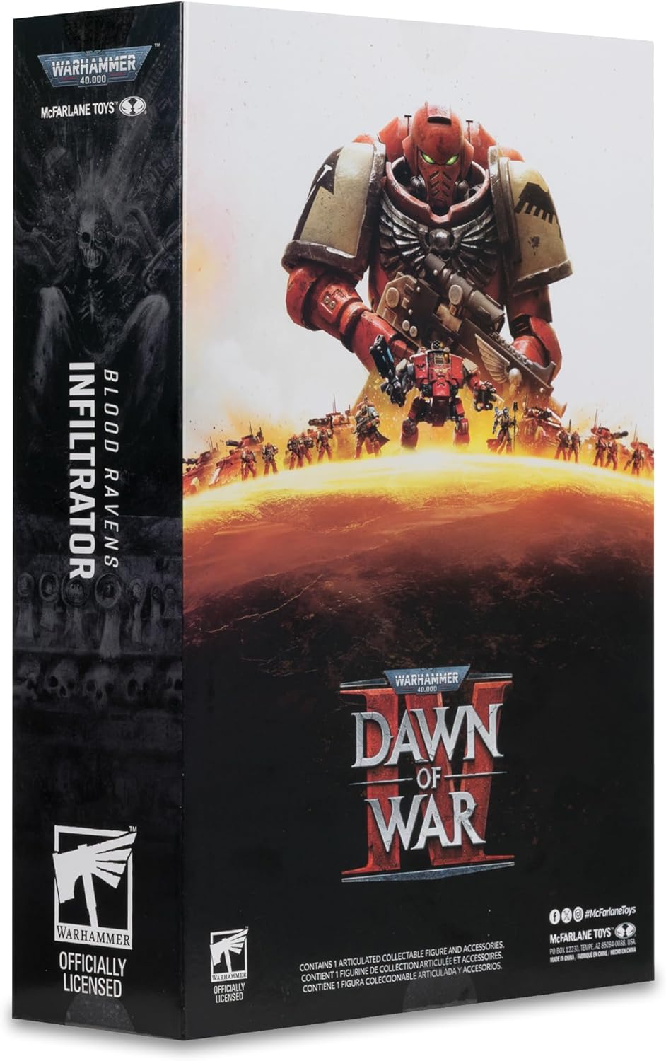 McFarlane Warhammer 40.000 Infiltrator (Blood Ravens) 17,8 cm Actionfigur Spielzeug