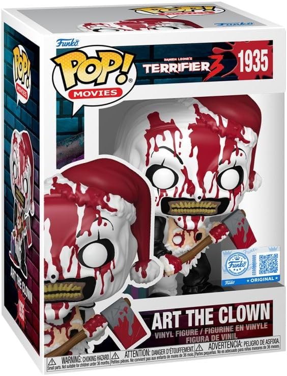 Funko Pop! Movies: Terrifier 3 – Art the Clown Vinyl Figure