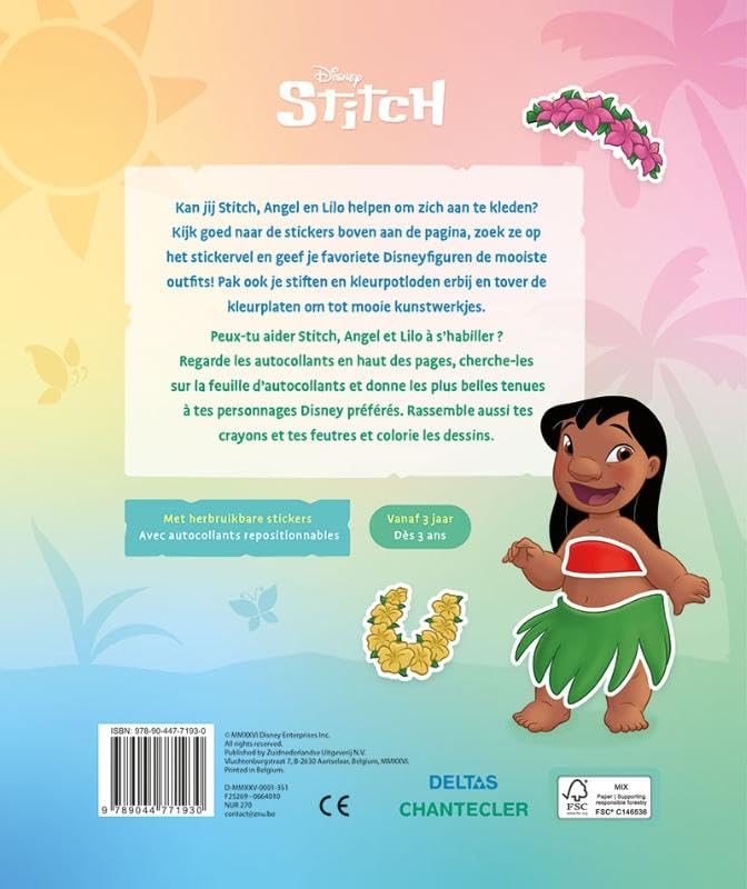 Deltas - Disney Stitch Sticker Fun