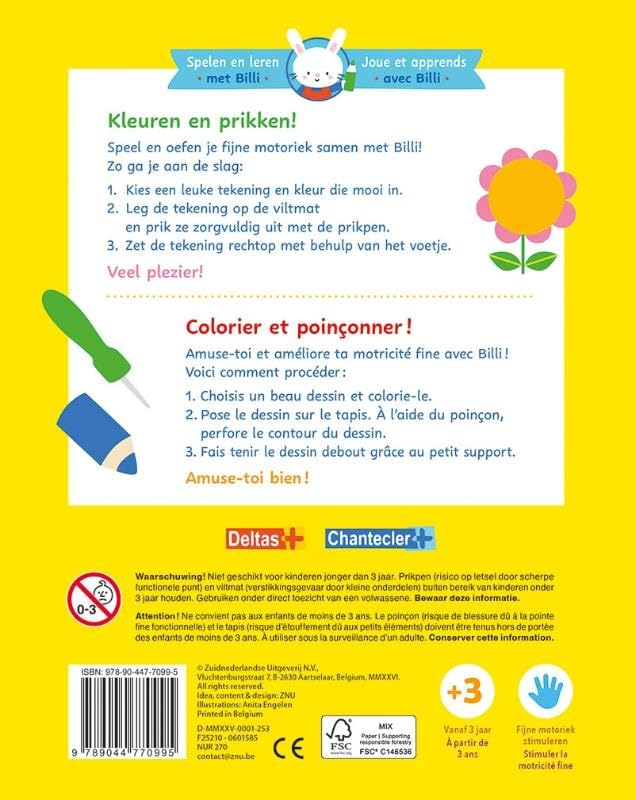 Deltas - Billi - Mijn Eerste Prikblok