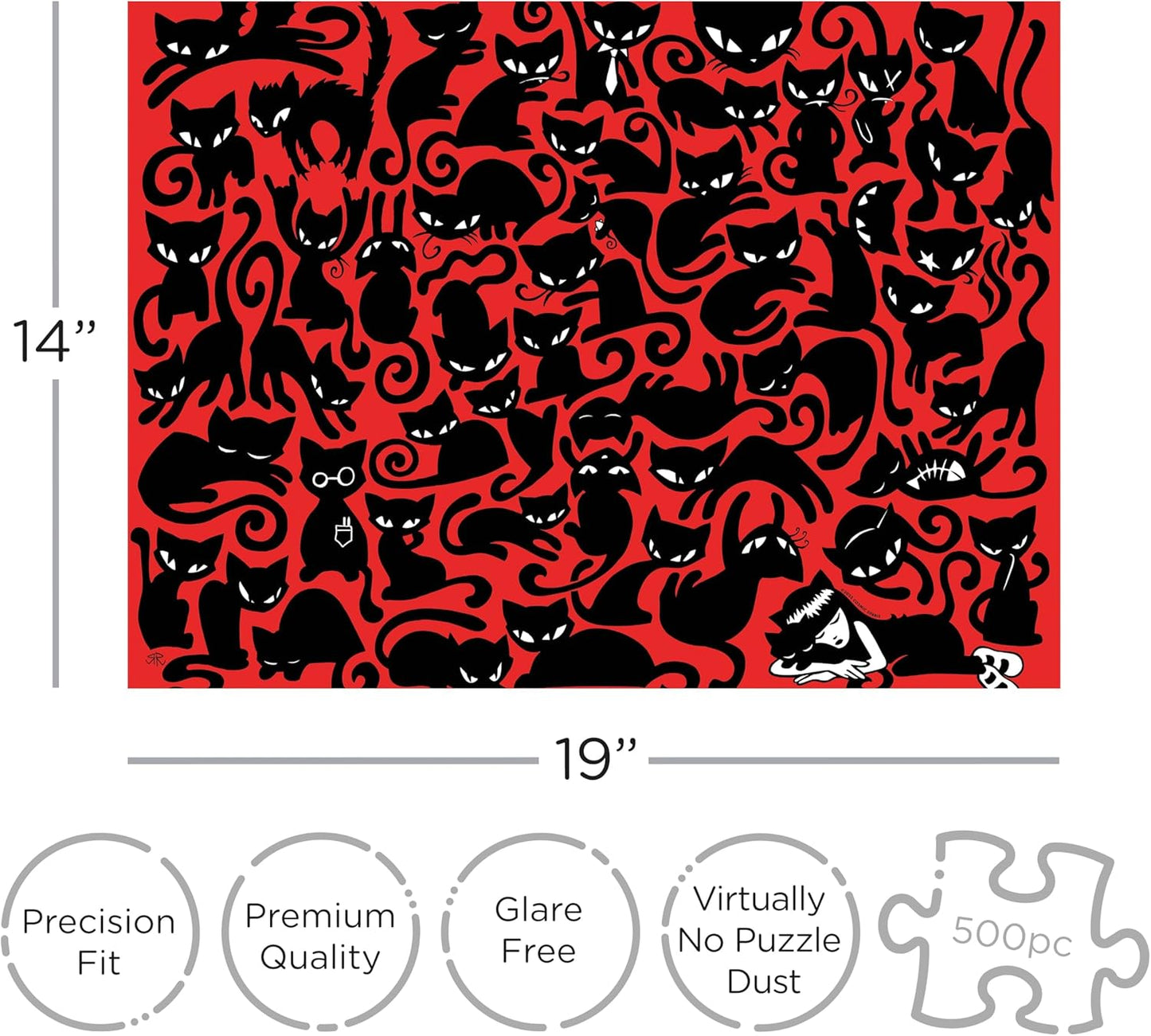 Emily The Strange 500 Piece Jigsaw Puzzle