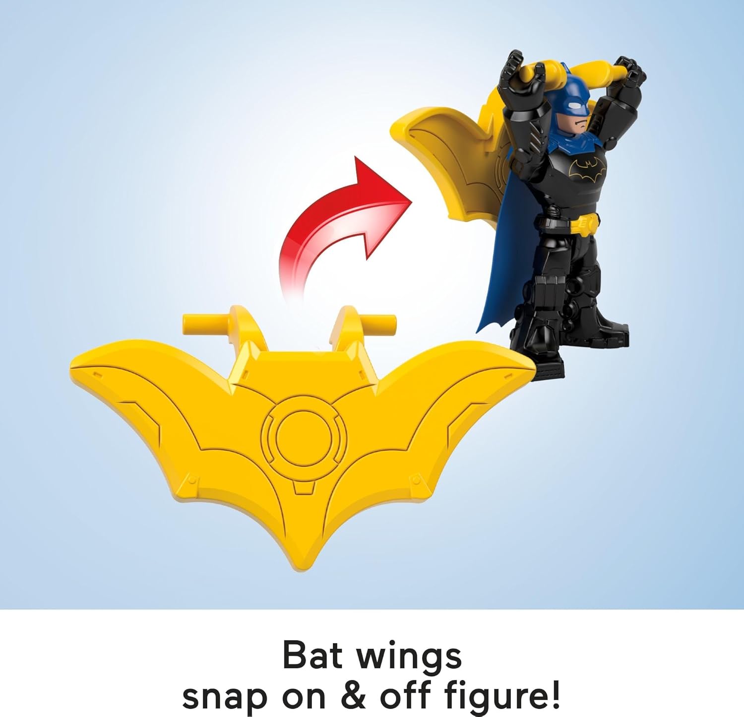 Fisher-Price Imaginext Dc: Batman Super Friends - Metal Force Figure (Jdk91)