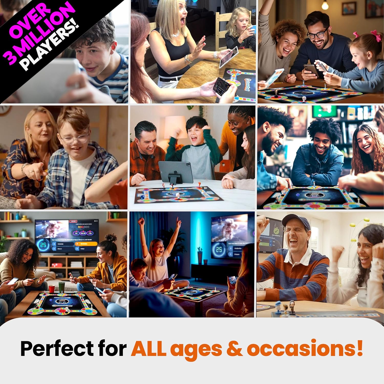 Outsmarted - The App-Connected TV Quiz-Show Board Game | Kids, Teens & Adults | Next-Level Game Night For Family & Friends | 2–24 Players | Age 8+ | 10,000+ Questions | 2025 Edition