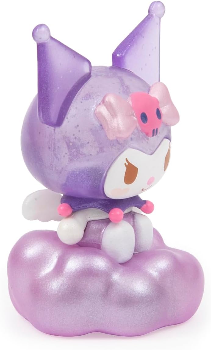 Hello Kitty Mini Figure Blind Bag – 1 Random Figure Included (4cm Baby Angel Series), Collect 1 of 6 Characters in Regular or Shiny Light-Up Style, Cute Sanrio Surprise Toy for Fans & Collectors