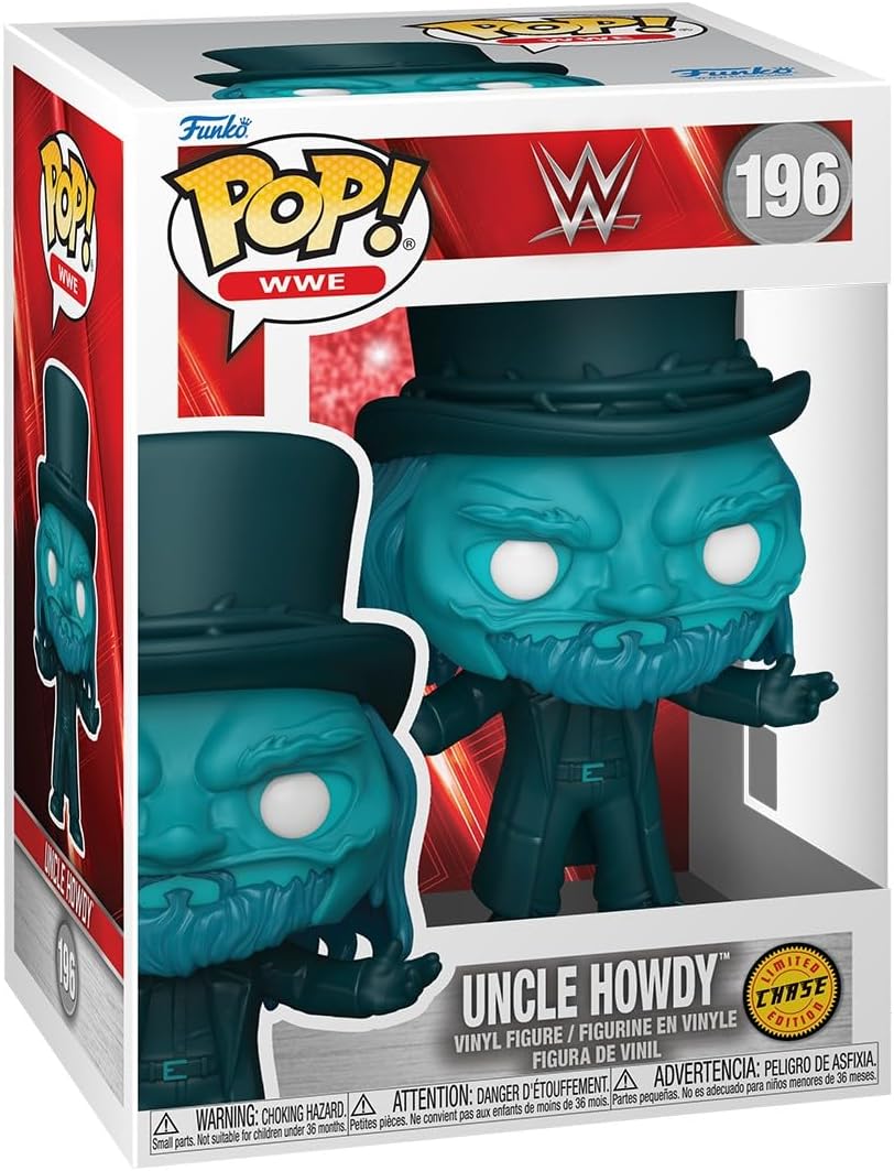 Funko POP! WWE: Uncle Howdy - 1 in 6 chance of receiving the rare Chase variant - Styles may vary - Collectable Vinyl Figure - Gift Idea - Official Merchandise - Toys For Kids & Adults