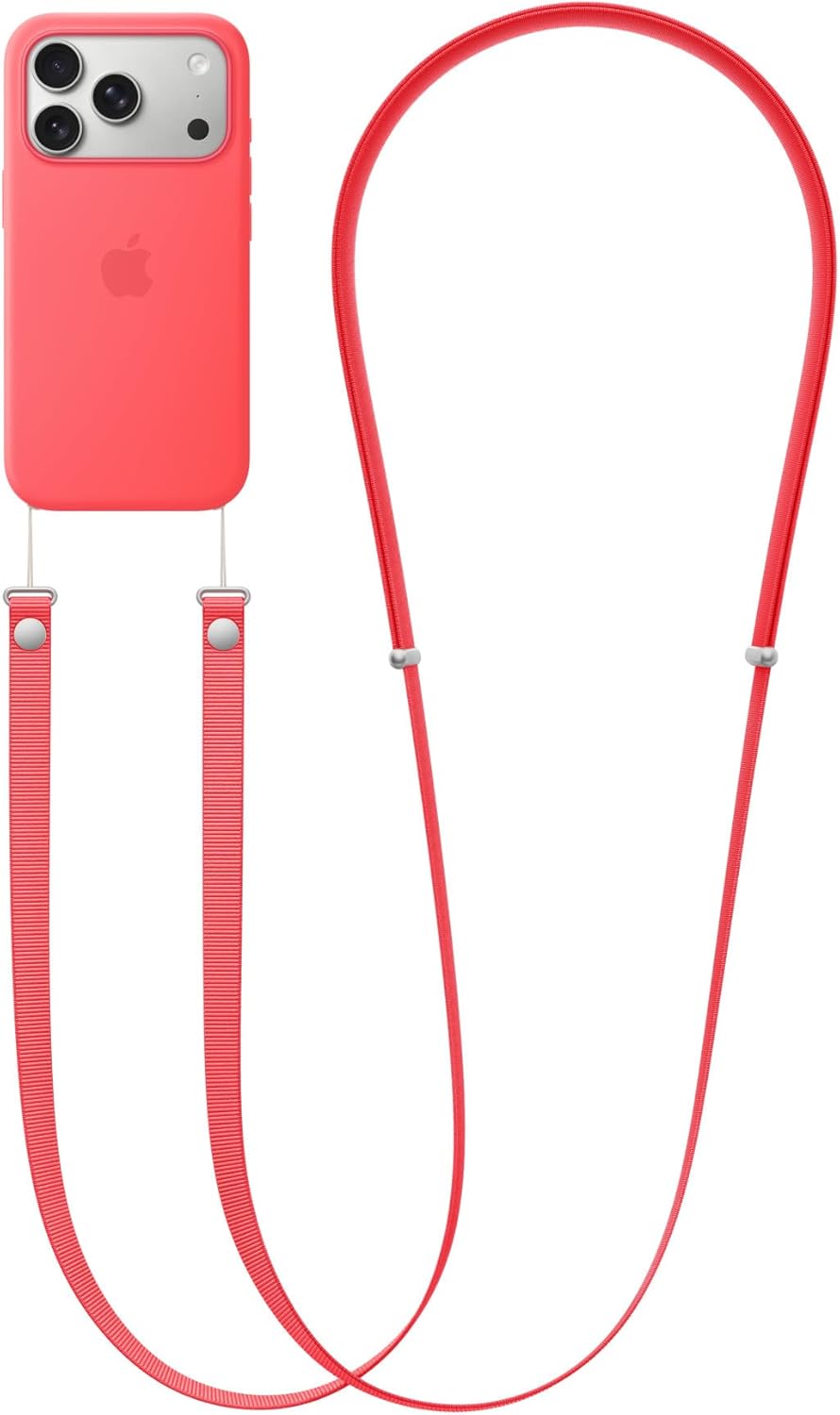 Apple - Shoulder Strap For Mobile Phone - Bright Guava