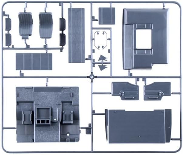 IT93808 1/24 Mercedes-Benz Recker Truck Plastic Model