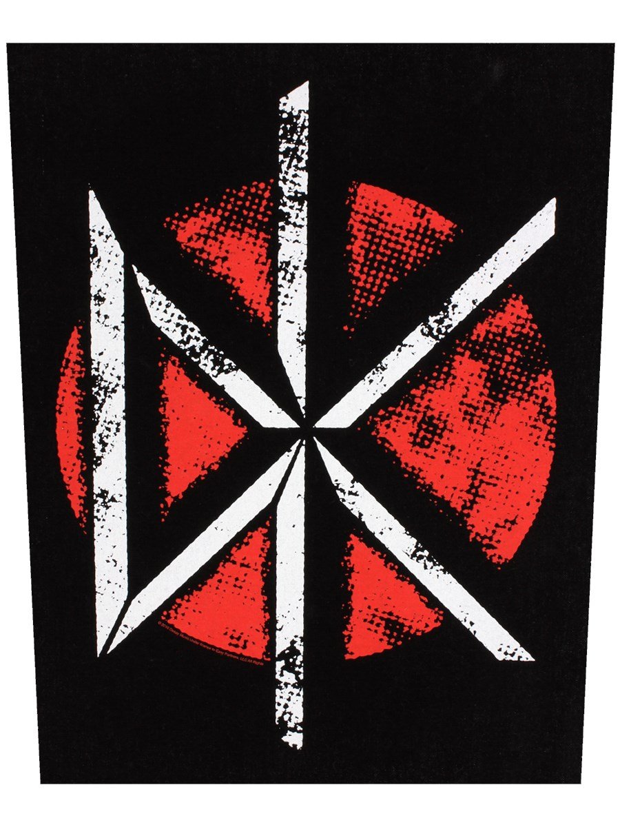 Dead Kennedys Vintage Logo Back Patch Black 29 x 36cm