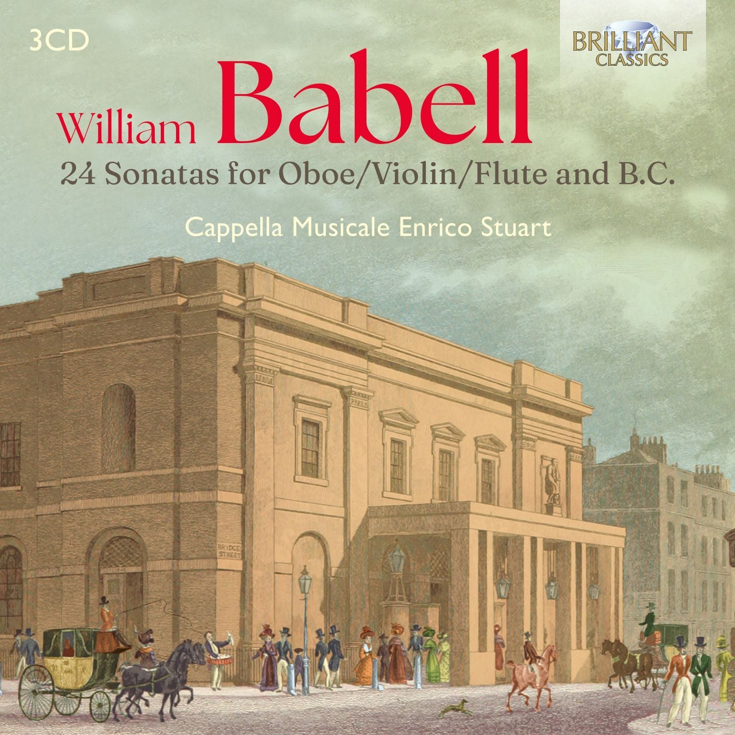 Babell: 24 Sonatas For Oboe/Violin/Flute And B.C.