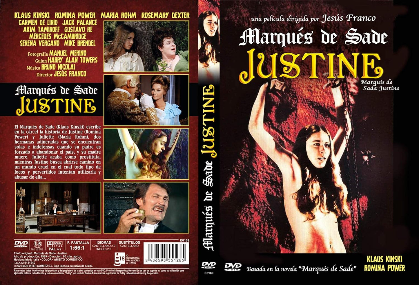 Justine Y El Marques De Sade - (Italian Import)