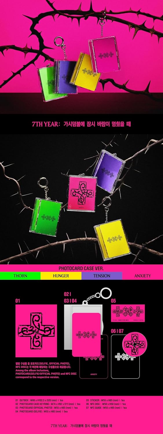 7TH YEAR: A Moment of Stillness in the Thorns (Photocard Case Ver.