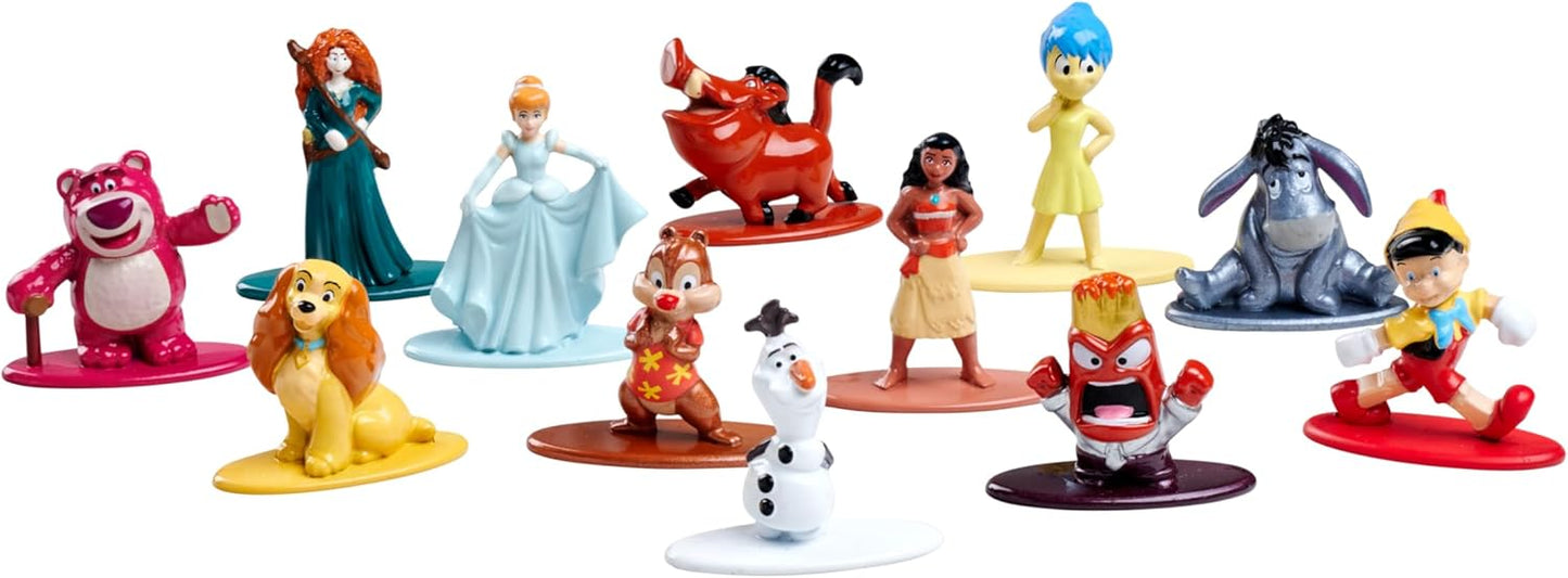 Jada Toys Disney Figur (1x Mystery Figure im Blind Pack) - 1 Überraschungs-Sammelfigur aus 12 Disney Figuren, Nano-Metallfigur für Fans und Kinder ab 3 Jahre, 4 cm, Welle 4