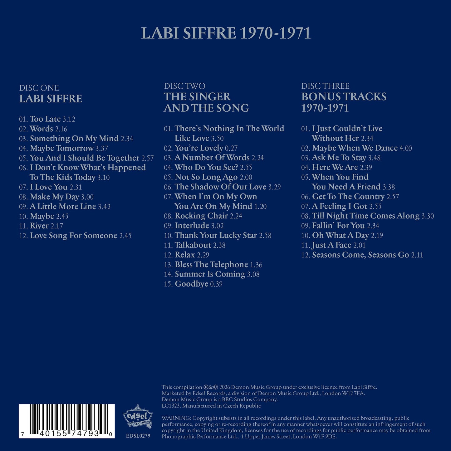 Labi Siffre 1970-1971