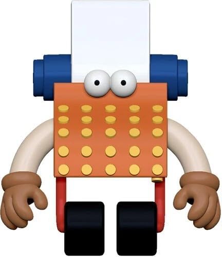 Super7 Sesamstraße Typewriter Guy Reaction Actionfigur