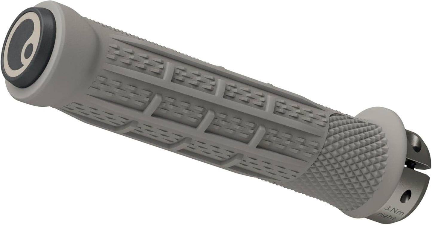 Ergon GDH Manopole per Manubrio, Perfette per MTB, Gravity, Downhill ed Enduro, Slay Grey, Slim