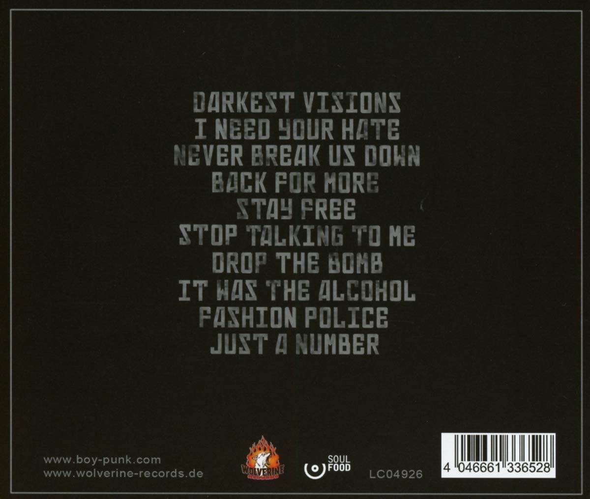 Boy: Darkest Visions