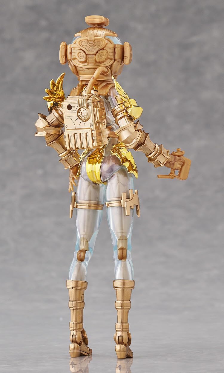 Max Factory PLAMAX GODZ Order GO 05 Overload Gabriel DX Versione Placcatura, Non Scala, Tipo di Assemblaggio Modello Plastica