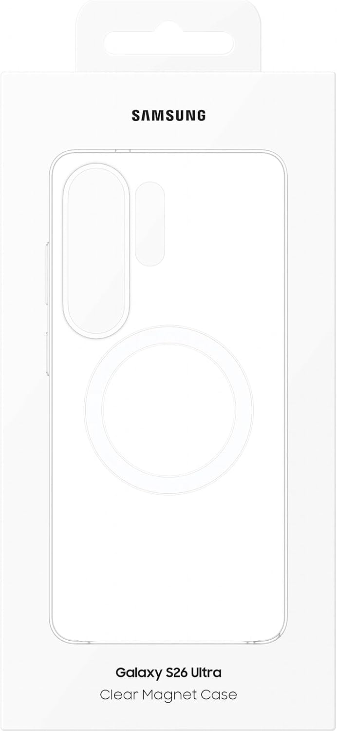 Clear Case Magnet S26 Ultra