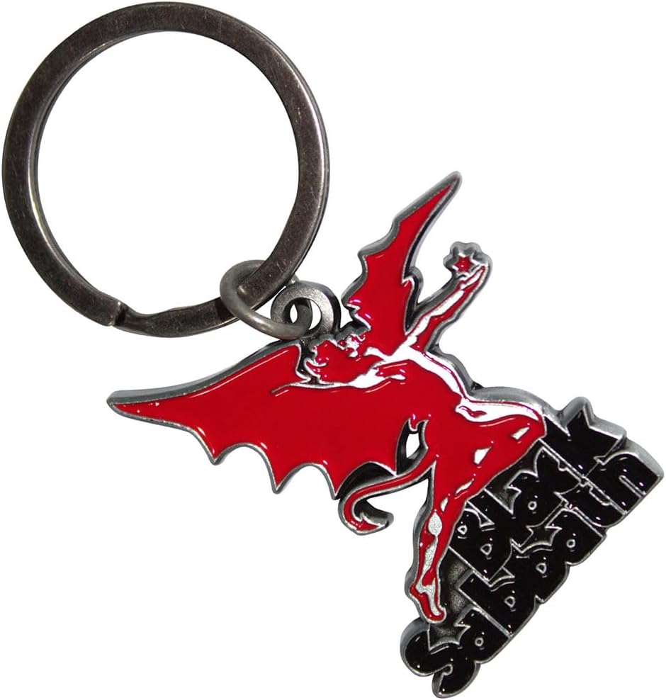 Rock Off officially licensed products Black Sabbath Logo And Daemon Portachiavi Keychain Size One Size