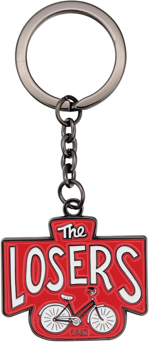 FaNaTtik IT: Welcome to Derry The Losers Club Schlüsselanhänger – Offiziell lizenzierte limitierte Auflage Sammlerstück Metall Schlüsselanhänger – Horror-Merchandise-Artikel