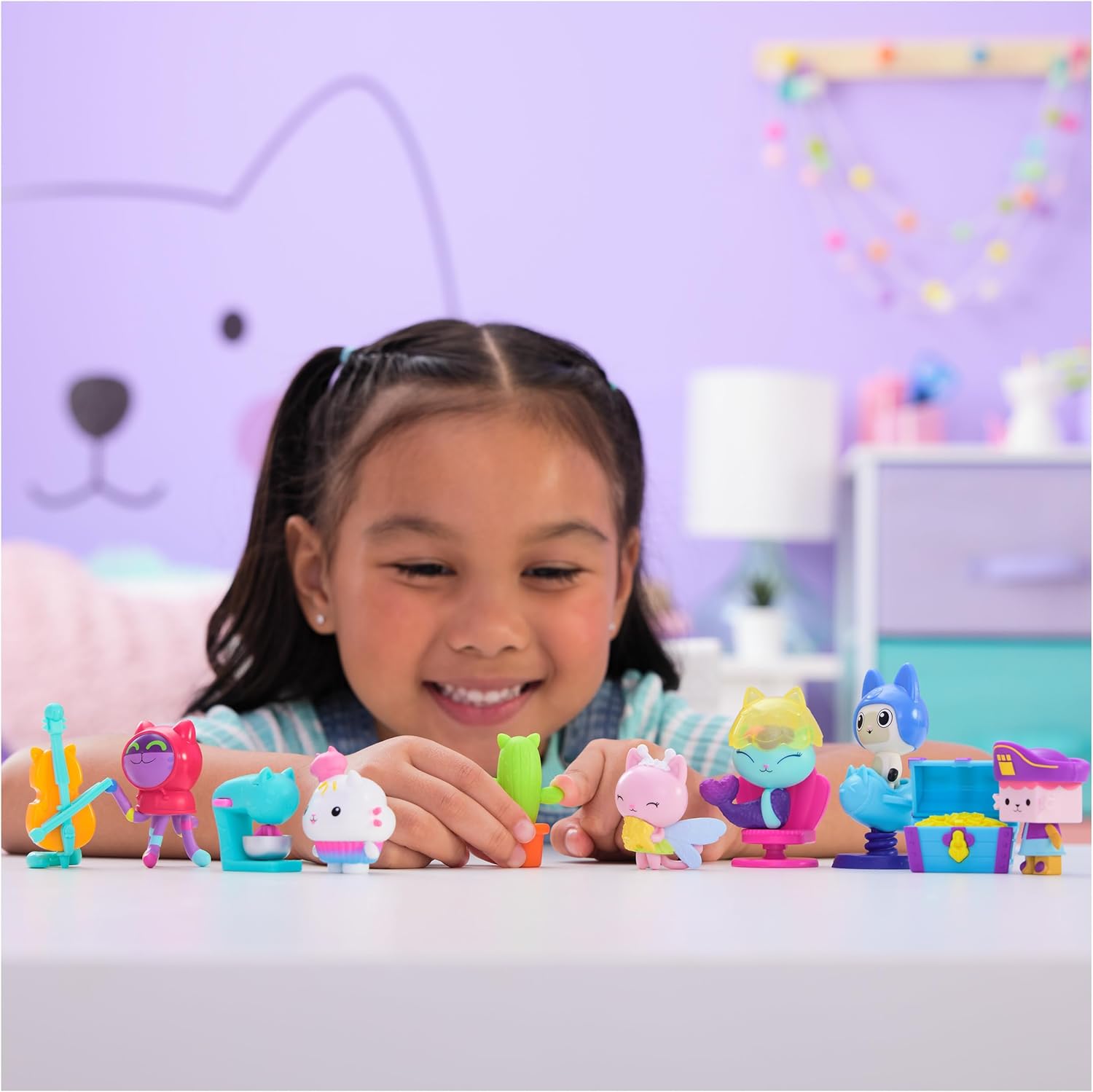 Pack Figurine Cat and Accessory Gabby and the Magic House Random Model