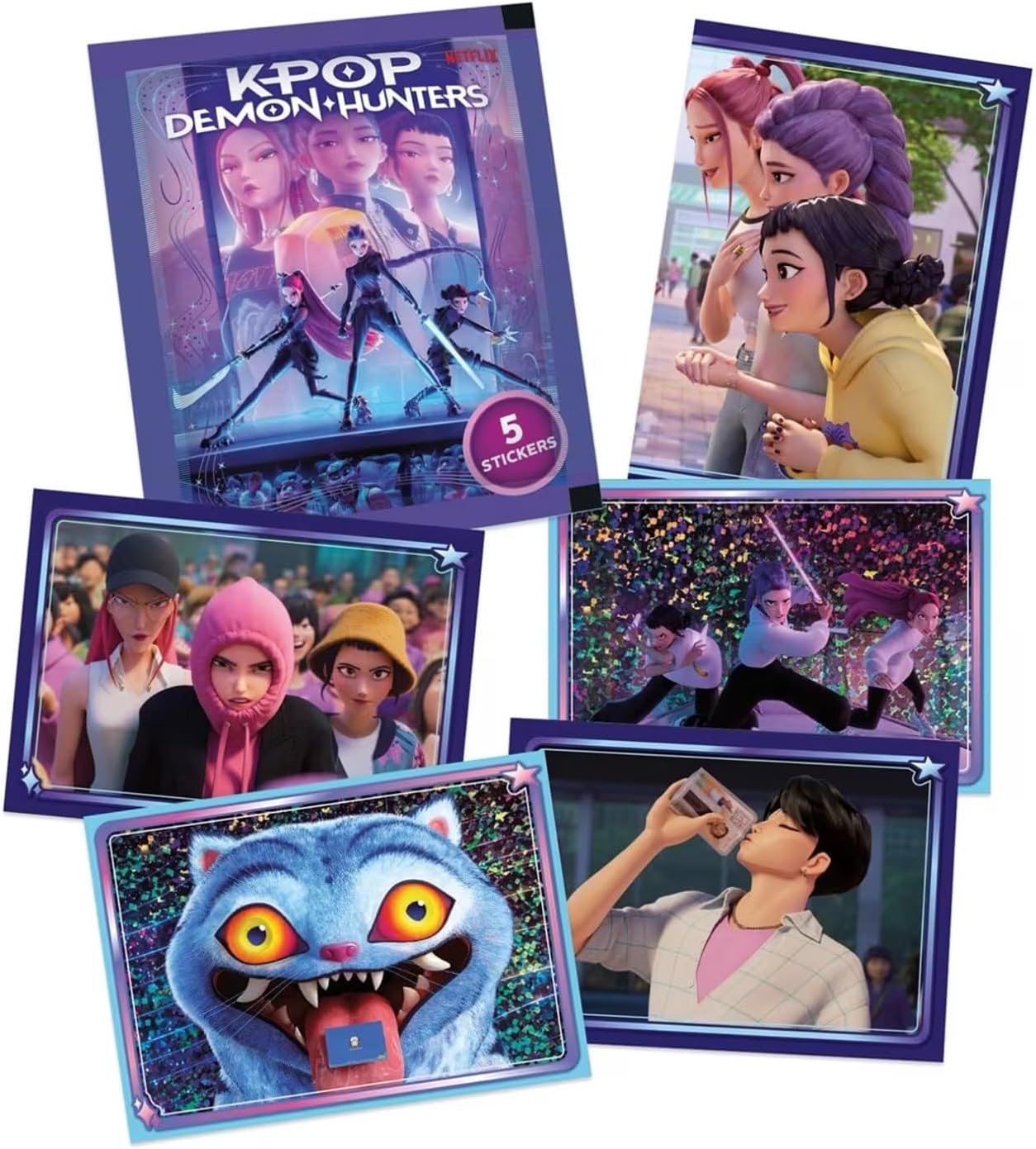 K-Pop Demon Hunters - Multipack - 25 Stickers (374-0003)