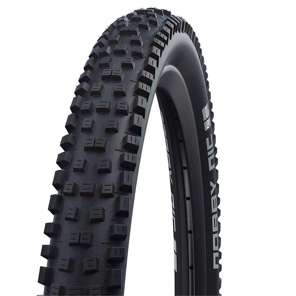 Schwalbe Nobby Nic TwinSkin Addix Green Tubeless 27.5´´ X 2.25 MTB Tyre 27.5´´ x 2.25