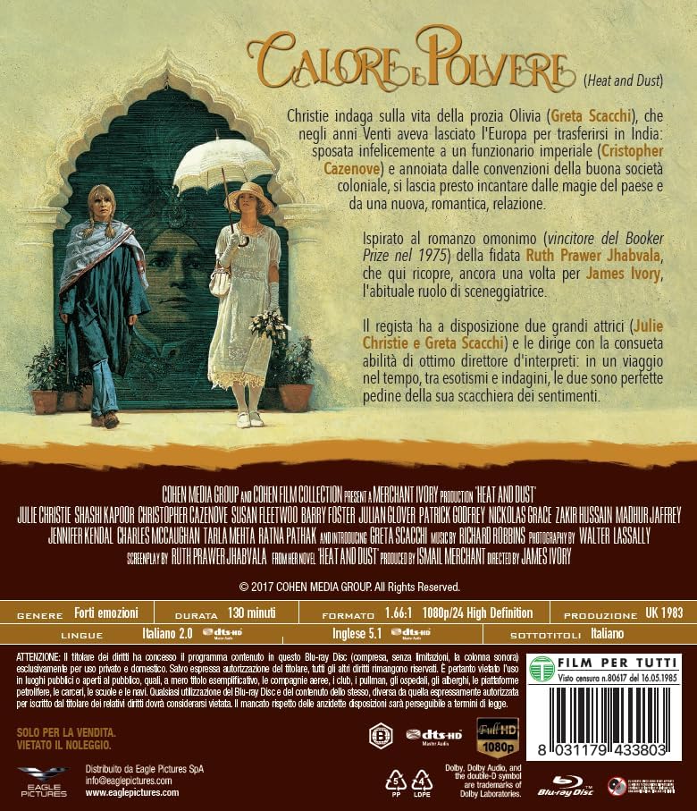 Blu-Ray Calore E Polvere