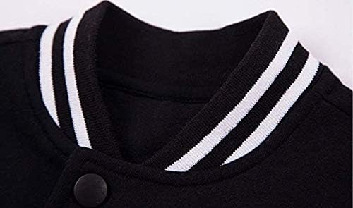 Black Crowes Men's Women's Plus Velvet Fashion Baseball Uniform Jacket Sports Jacket S