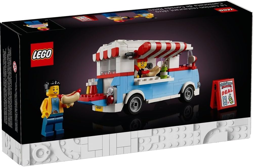 LEGO Icons Retro Food Truck 40681 Lego-bouwset, levensmiddelenwagen