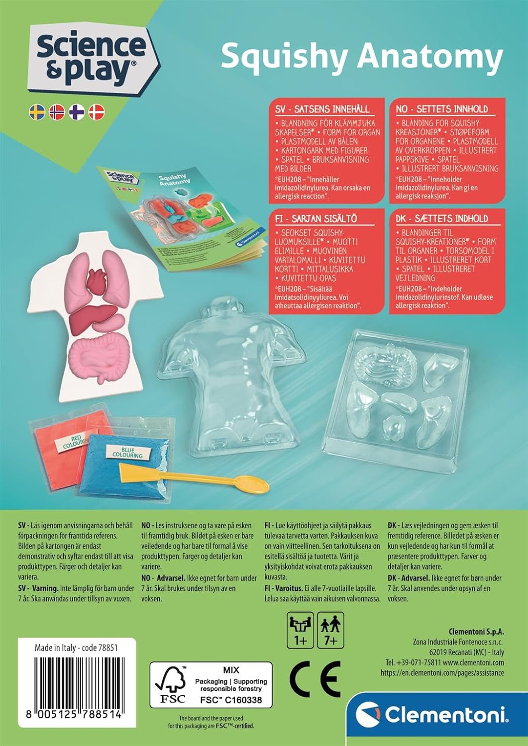 ANATOMIE SQUISHY (NORDIC
