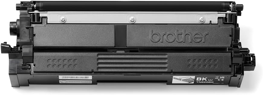 Brother TN625BK Toner Cartridge, Black, Single Pack, up to 3,000 Pages, Includes 1 x Toner Cartridge, Genuine Supplies