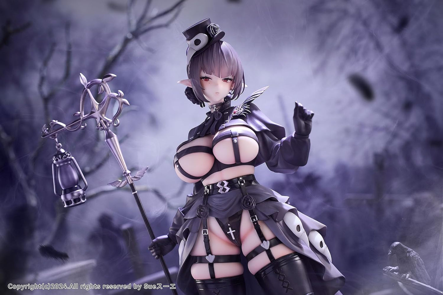 Original Character Pvc Statue 1/6 Pest Doctor Kara Deluxe Edition 30 Cm