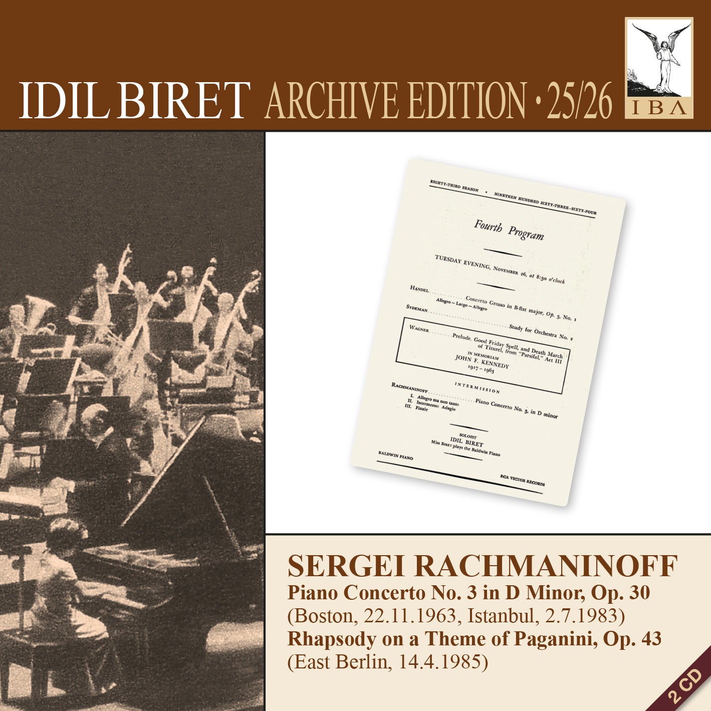 Sergei Rachmaninoff: Piano Concerto No. 3 in D Minor, Op. 30/...