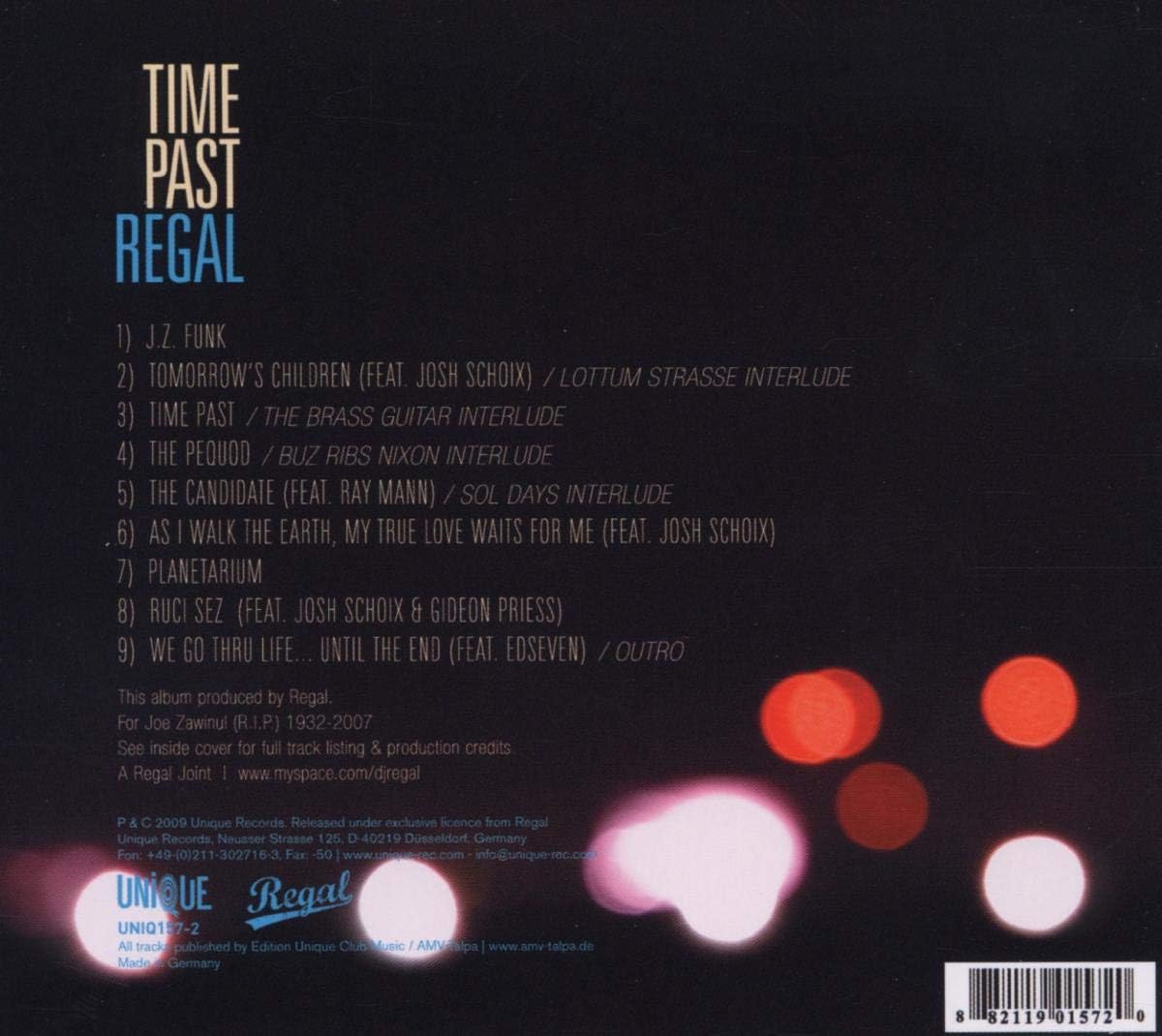 Regal - Time Past (Cd)