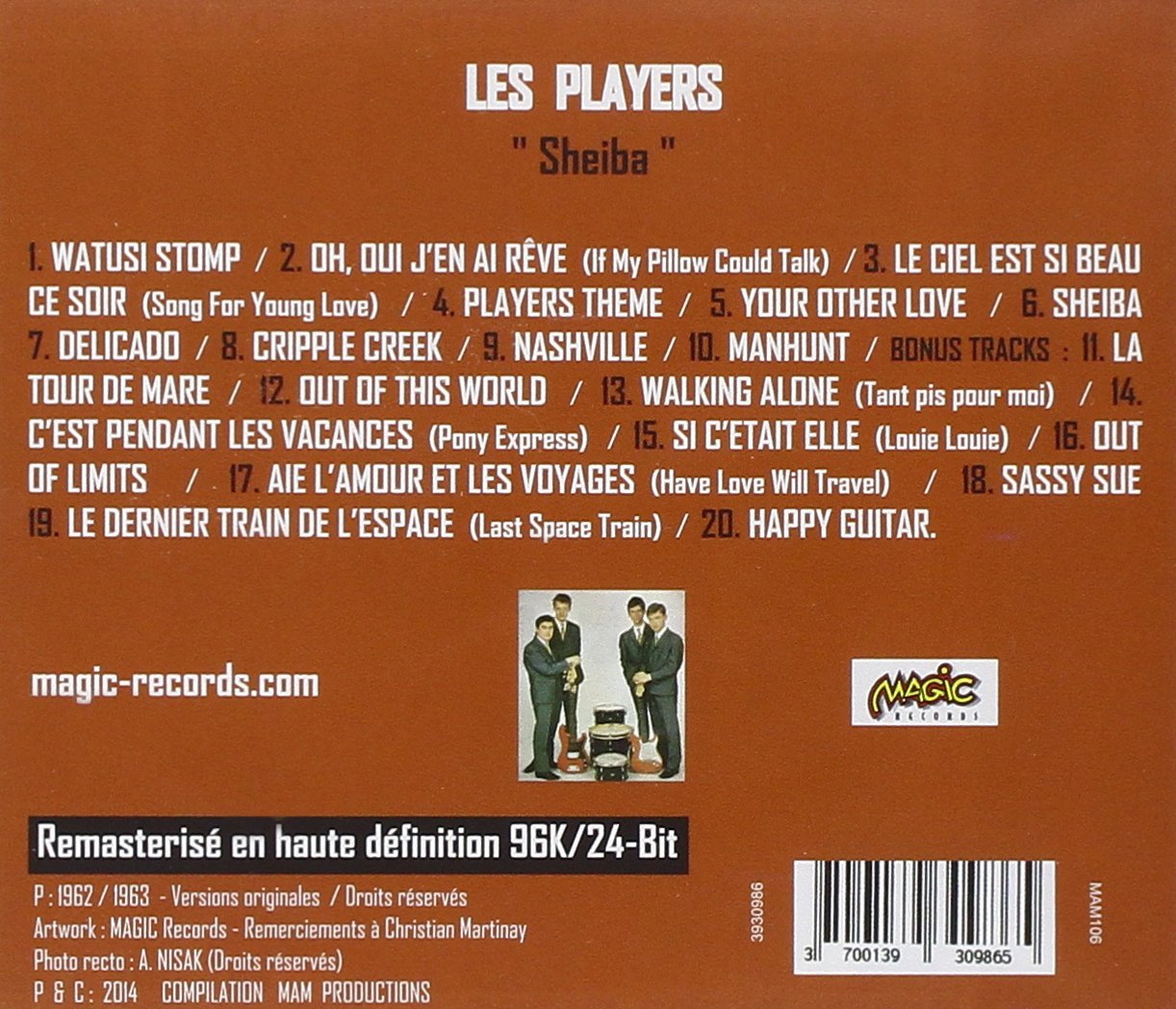 Les Players - Sheiba (Cd)