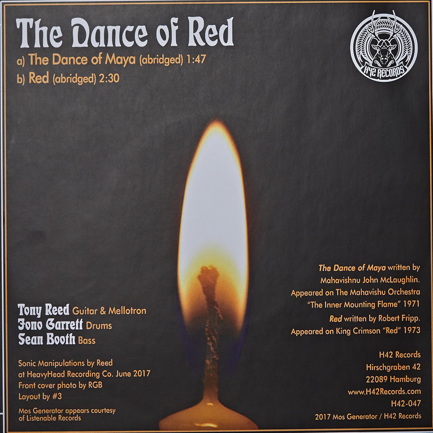 The Dance of Red (Black