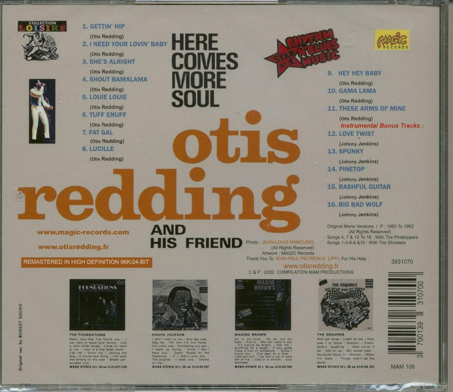 Otis Redding - Otis Redding (Cd)