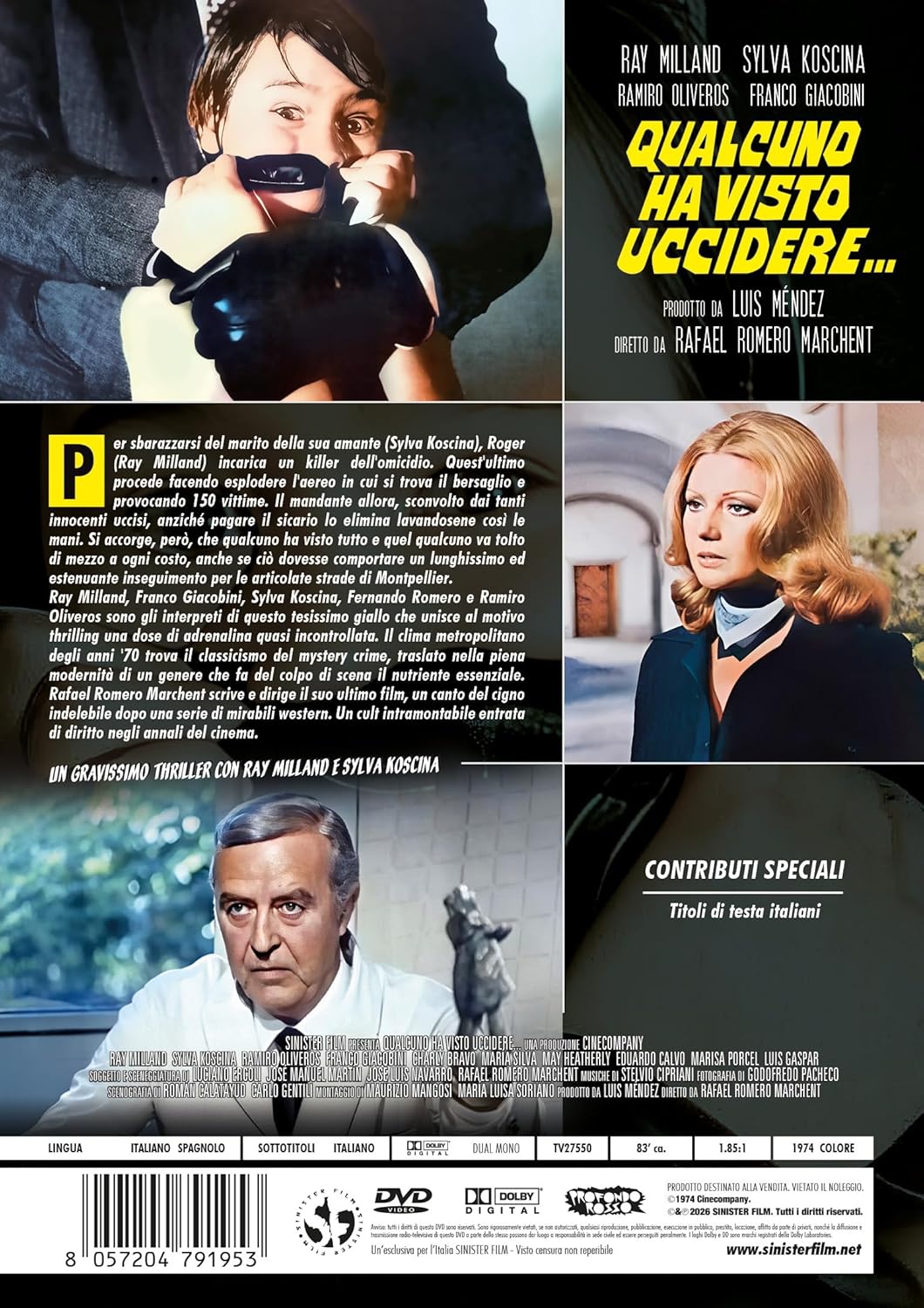 Qualcuno Ha Visto Uccidere (Restaurato In Hd