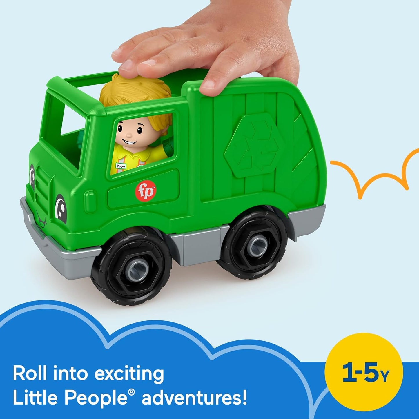 Fisher-Price Little People Recycle Truck