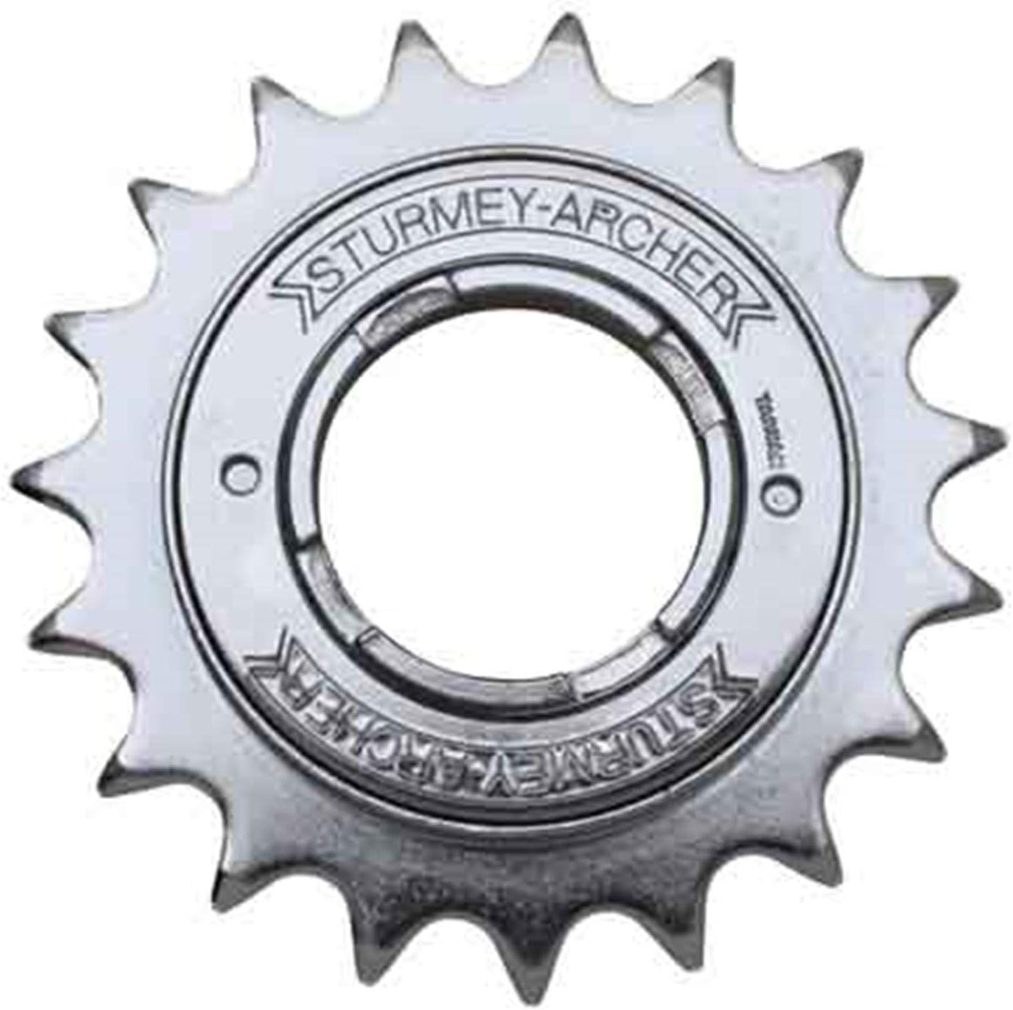Sun Race 19 dents roue libre pour chaîne Chromé