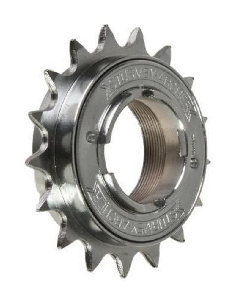 Sun Race 21 Teeth Free Wheel for Chain - Chrome, 1/2 x 3/32 Inch