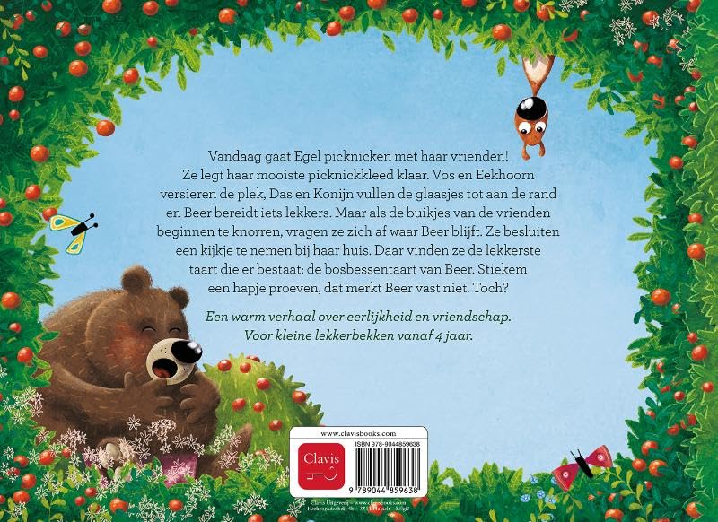 Centraal Boekhuis - Egel en de bosbessentaart