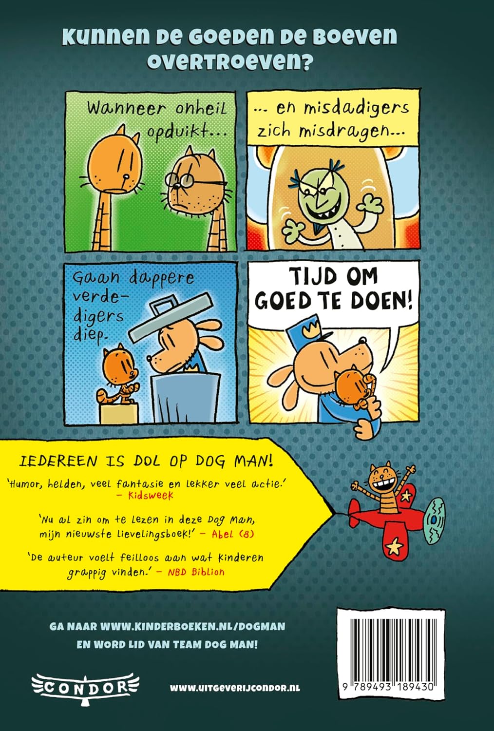 Centraal Boekhuis - Dog Man - De bal is hond