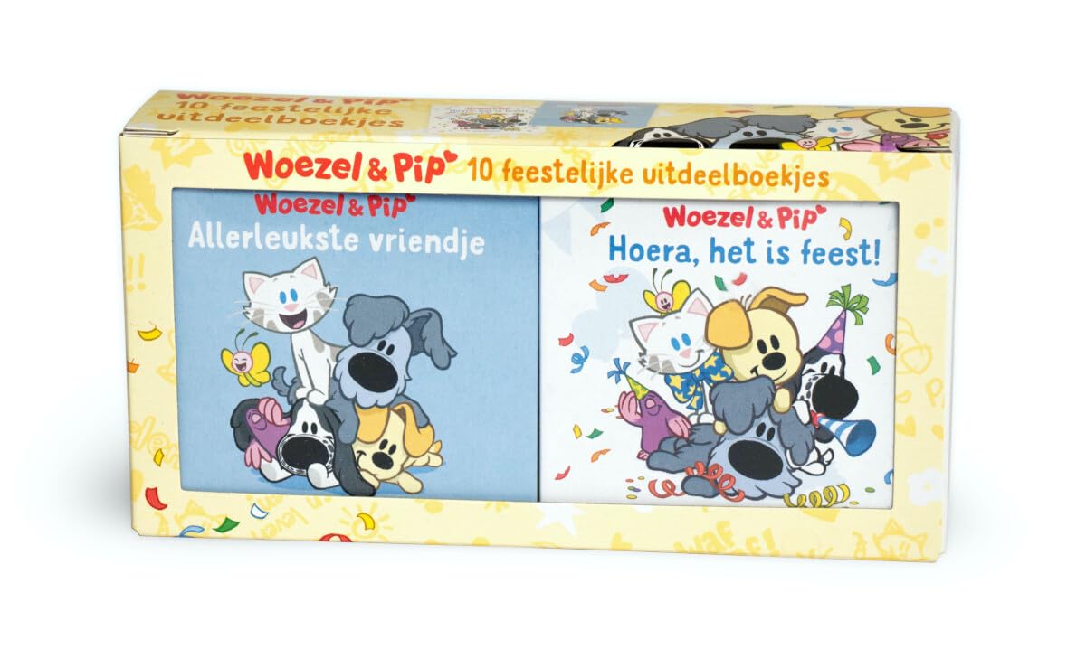 Dromenjager Publishing - Woezel & Pip Feestelijke Uitdeelboekjes 10st.