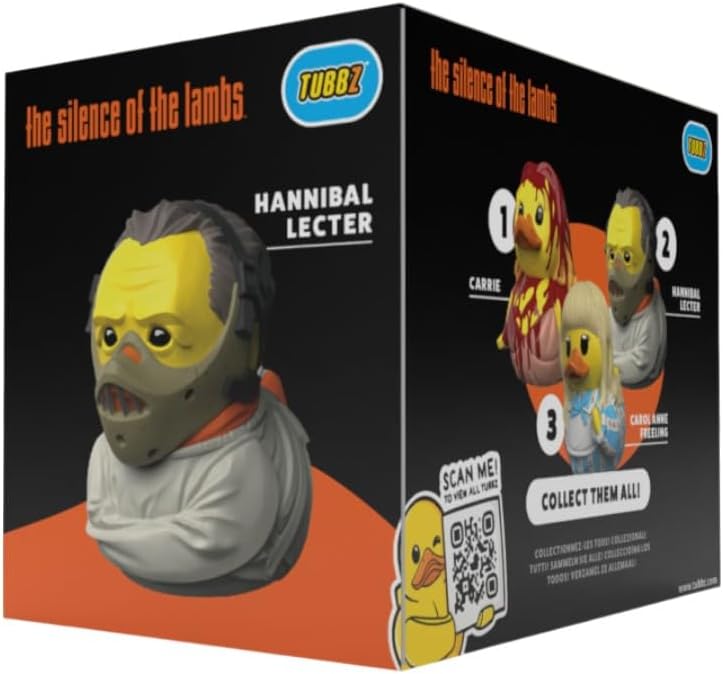 TUBBZ Boxed Edition: Horror - Hannibal Lecter Cosplaying Rubber Duck Vinyl Figure
